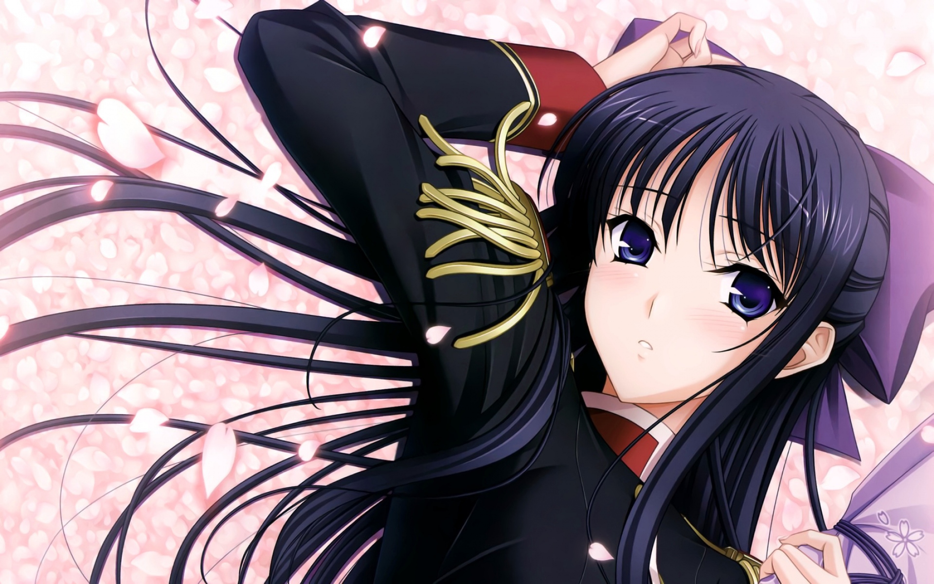 Картинки Komori kei, прогулка romanze, ryuuzouji akane, девушка, посмотреть фото и обои на рабочий стол