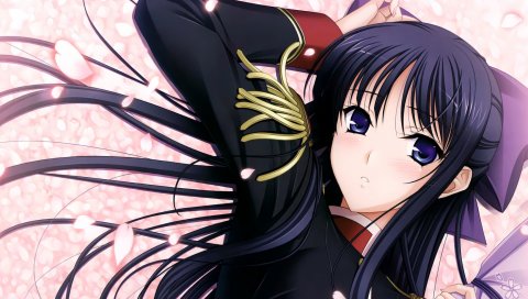 Komori kei, прогулка romanze, ryuuzouji akane, девушка, посмотреть