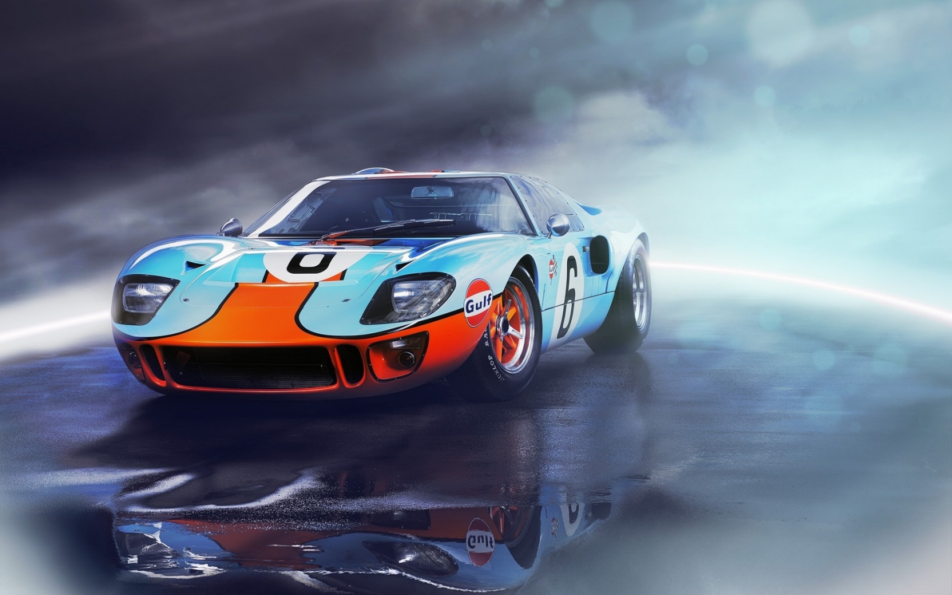 Картинки брод, GT40, вид спереди, спортивный автомобиль фото и обои на рабочий стол