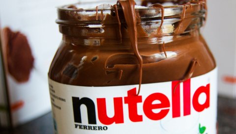 Nutella, паста, сливки, шоколад