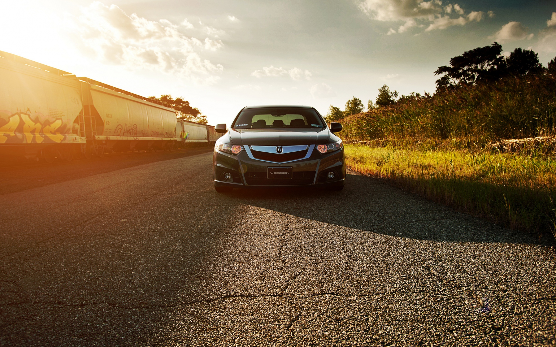 Картинки Honda, accord, acura, tsx, вид спереди фото и обои на рабочий стол