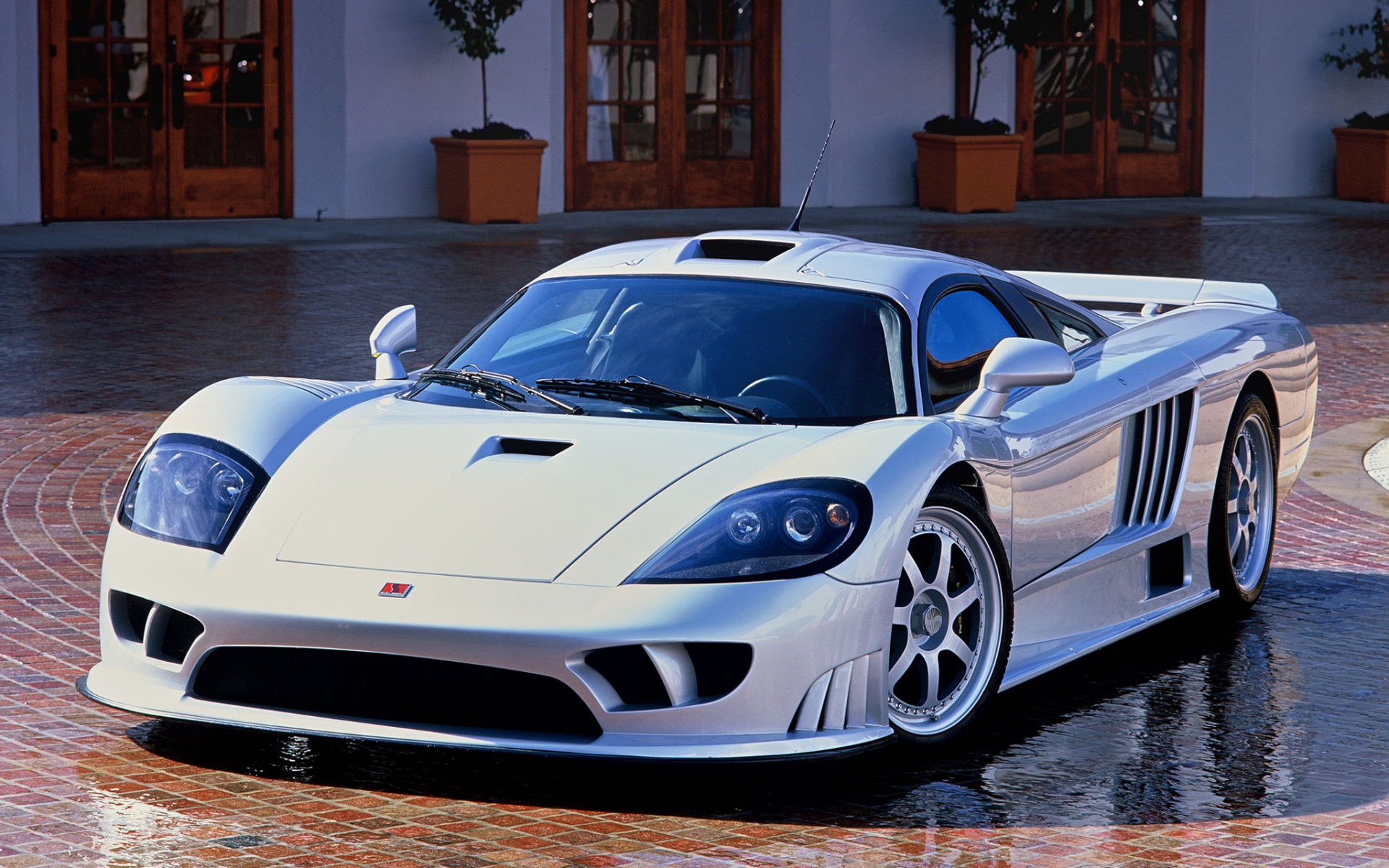 Картинки Saleen, s7, вид спереди, белый фото и обои на рабочий стол