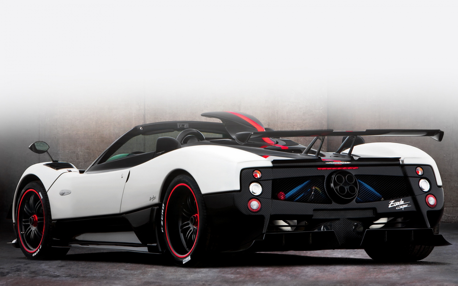 Картинки Pagani, zonda, cinque, white, родстер фото и обои на рабочий стол