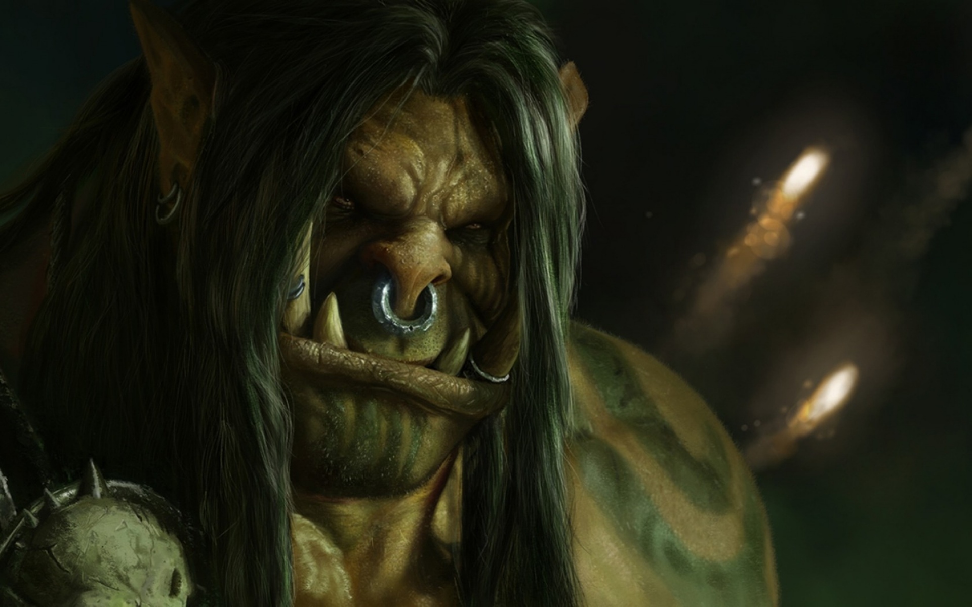 Картинки Мир warcraft, grommash hellscream, военачальники draenor фото и обои на рабочий стол