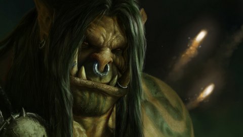 Мир warcraft, grommash hellscream, военачальники draenor