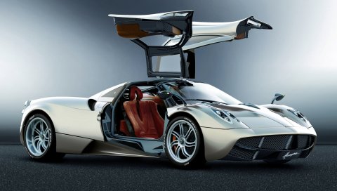 Pagani, pagani huayra, вид сбоку, автомобиль
