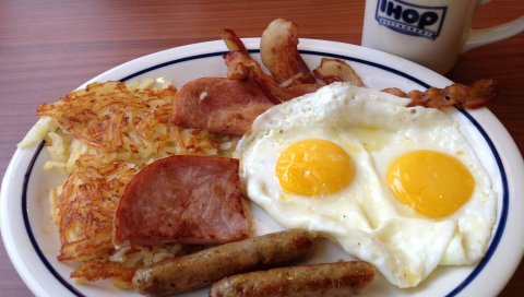 Ihop, блины, 2015, еда, ресторан, бренд, логотип