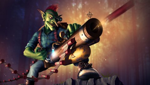 Карстовый камень, героя героев warcraft, гоблин, искусство, warcraft