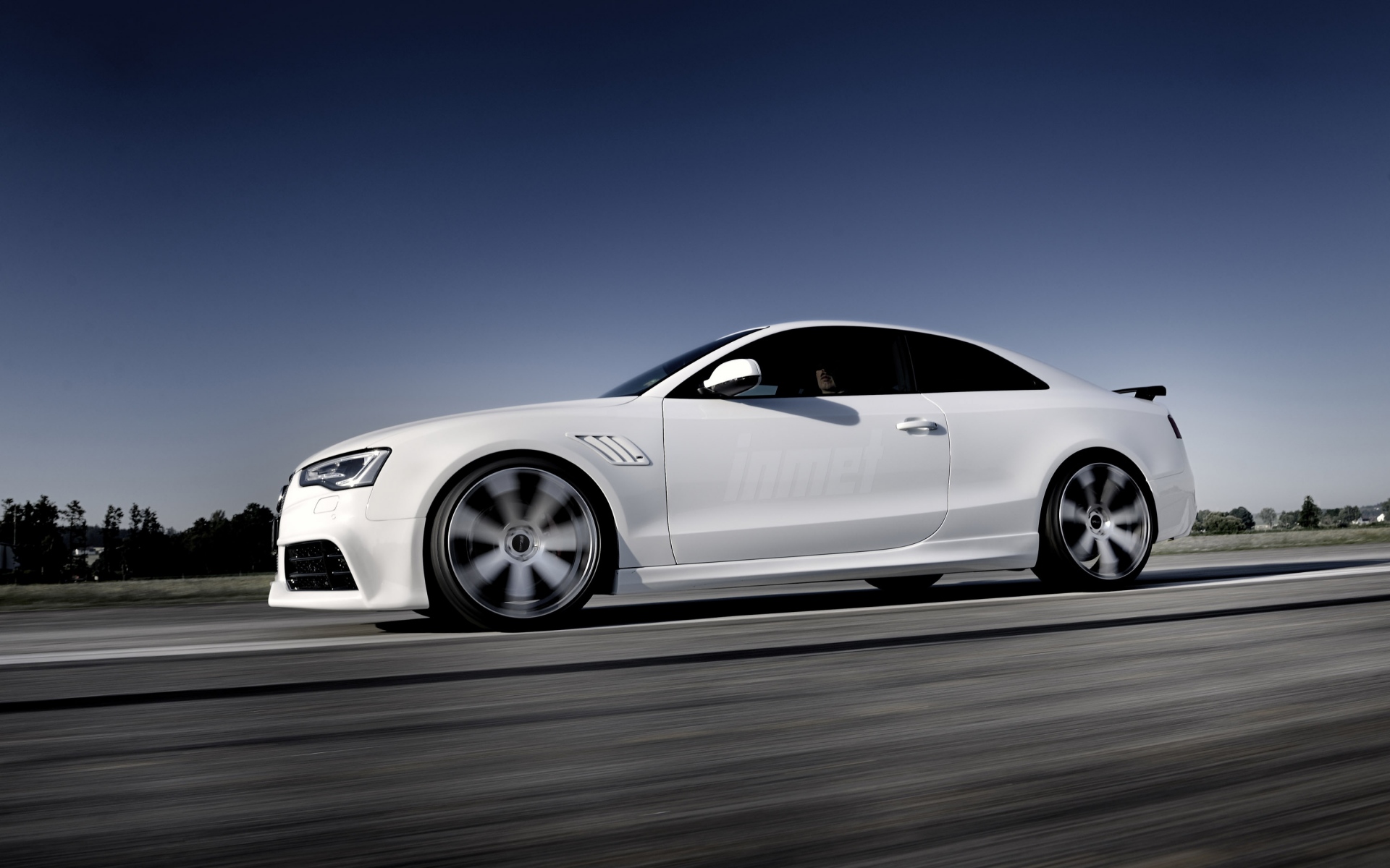 Картинки Audi, rs5, вид сбоку, белый фото и обои на рабочий стол