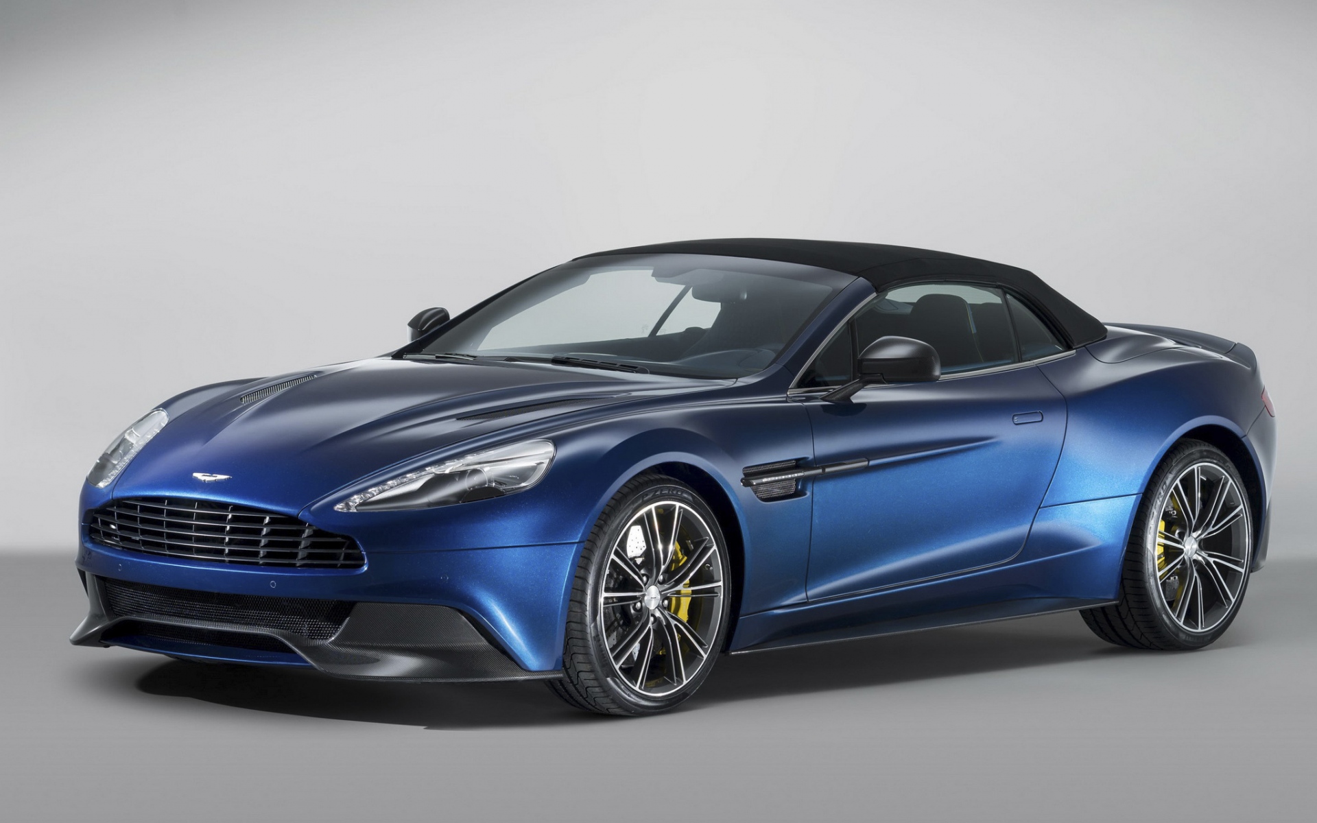 Картинки Aston martin, победитель, volante, синий, вид сбоку фото и обои на рабочий стол