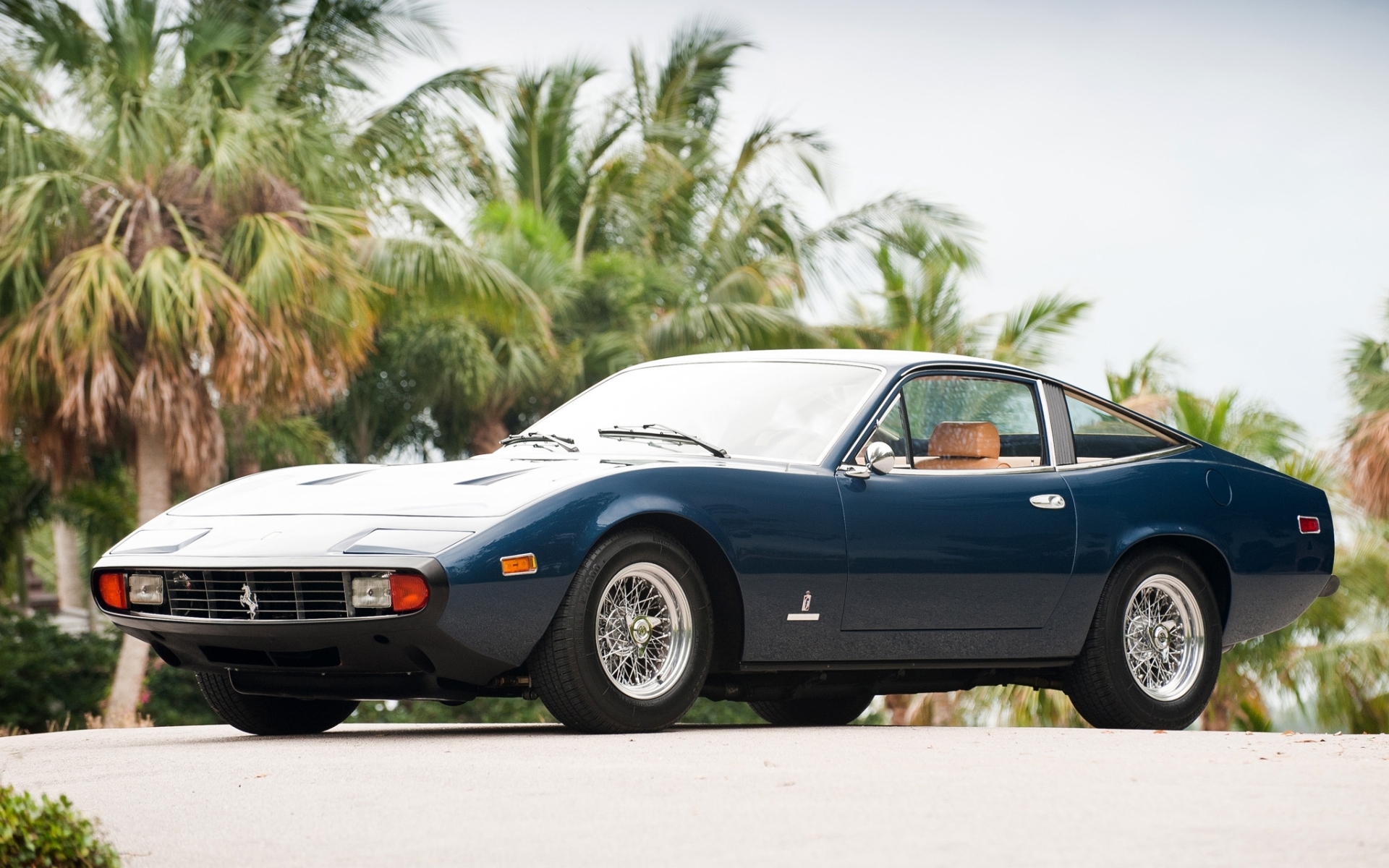 Картинки Ferrari, 365, gtc 4, 1971, суперкар, вид сбоку фото и обои на рабочий стол