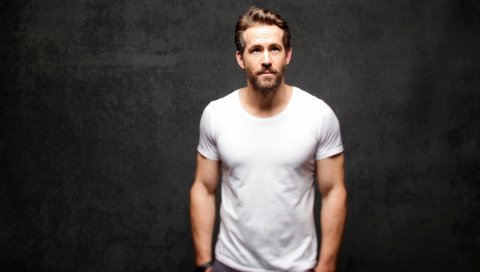 Ryan reynolds, фотосессия, актер, рубашка, борода
