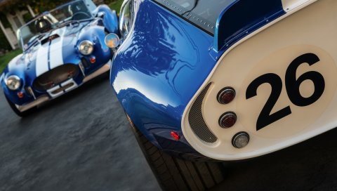 Shelby Cobra, Дайтон купе, 1965, 1967, классическая, гоночные автомобили