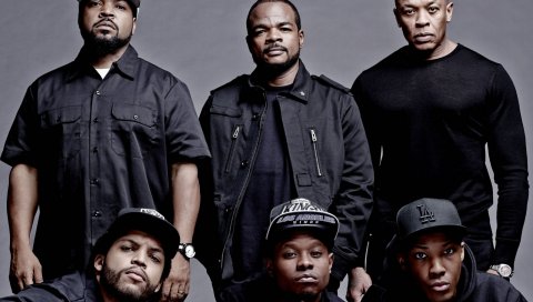 Straight Outta Compton, 2015, музыканты, фотосессия