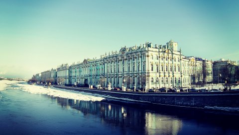 Санкт - Петербург, Эрмитаж, набережная