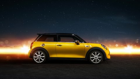 MINI Cooper S, Mini Cooper, боковые вид, автомобиль