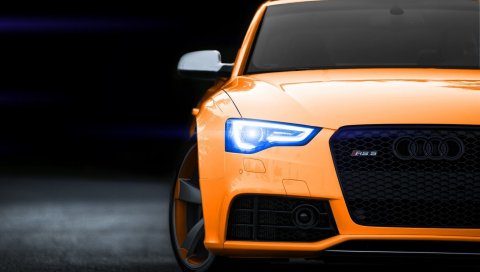 Audi RS5, Audi, бампер, фары,свет