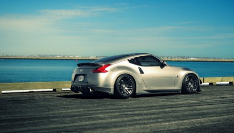 ниссан, 370z, JDM, вид сбоку