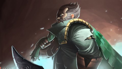 дот 2, адмирал, Kunkka, искусство