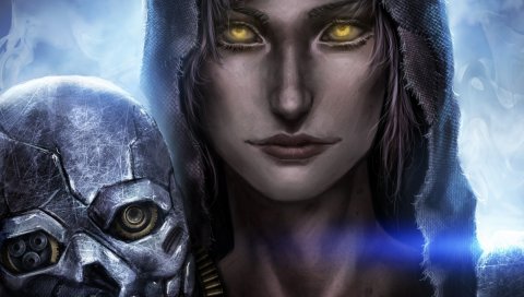 Dishonored, девушка, искусство, глаза