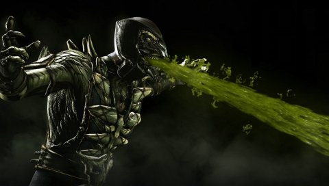 Mortal Kombat, рептилии, Mortal Kombat х, искусство