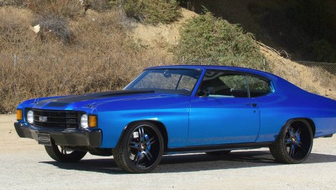 мышца автомобиль, Chevelle, CHEVROLET, тюнинг, вид сбоку