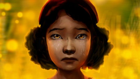 ходячих мертвецов, Клементина, игры, искусство, девушка