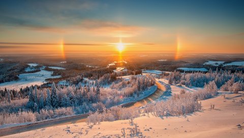 Белогорье, урал, зима, свет, пейзаж