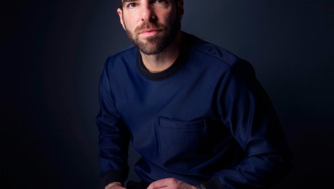 Zachary quinto, актер, фотографии знаменитостей, лицо, борода