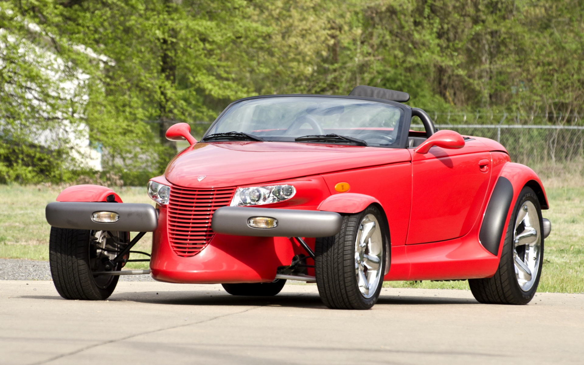 Картинки Plymouth prowler, красный, plymouth, ретро фото и обои на рабочий стол