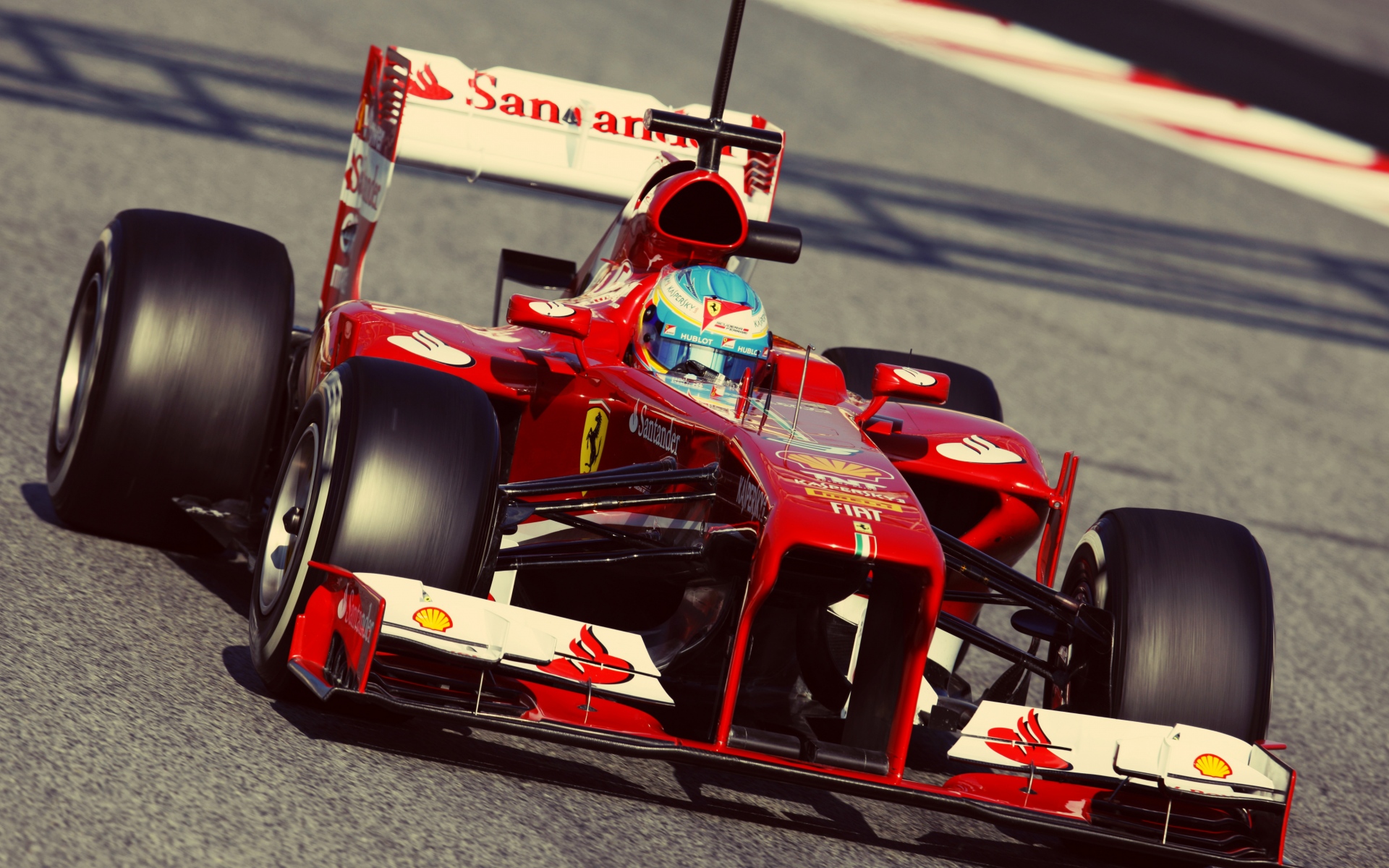 Картинки Ferrari, alonso, f1, формула 1 фото и обои на рабочий стол