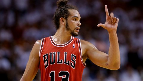Joakim noah, баскетбол, быки chicago