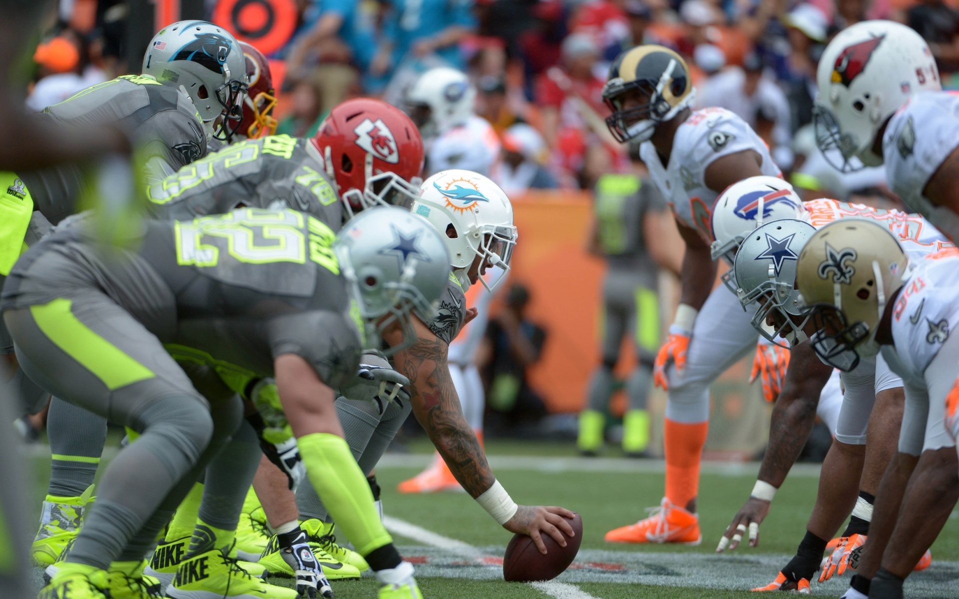 Картинки 2014 pro bowl, pro bowl, американский футбол фото и обои на рабочий стол