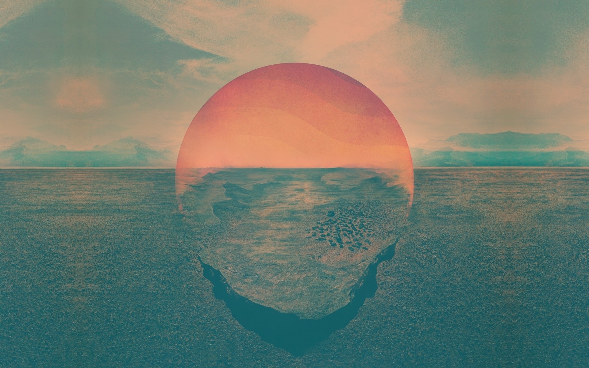 Картинки Tycho, dive, planet, art, background фото и обои на рабочий стол