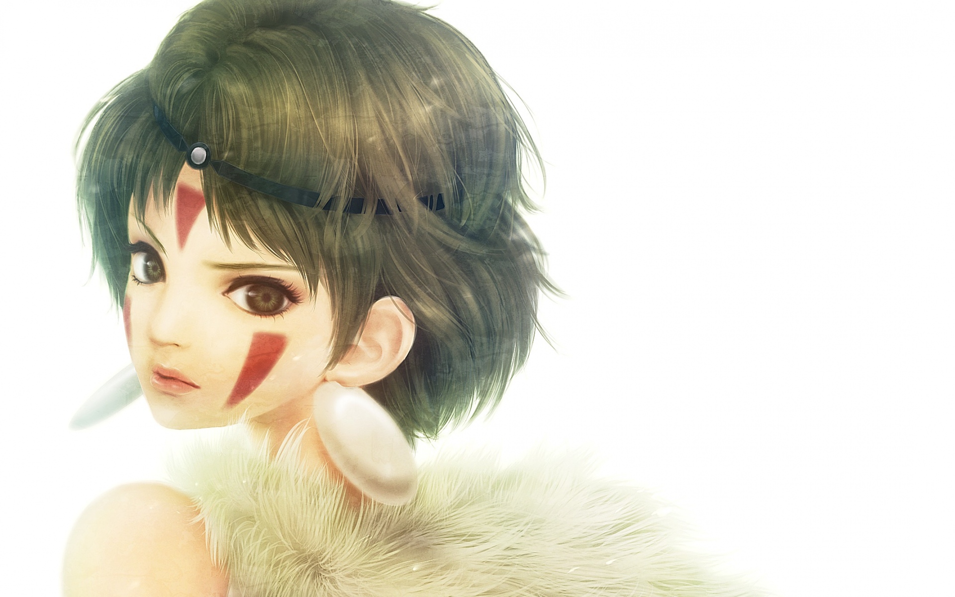 Картинки Аниме, девушка, mononoke hime фото и обои на рабочий стол
