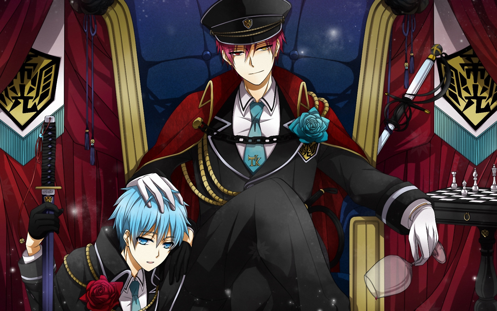 Картинки Kuroko нет корзина, akashi seijuurou, kuroko tetsuya фото и обои на рабочий стол