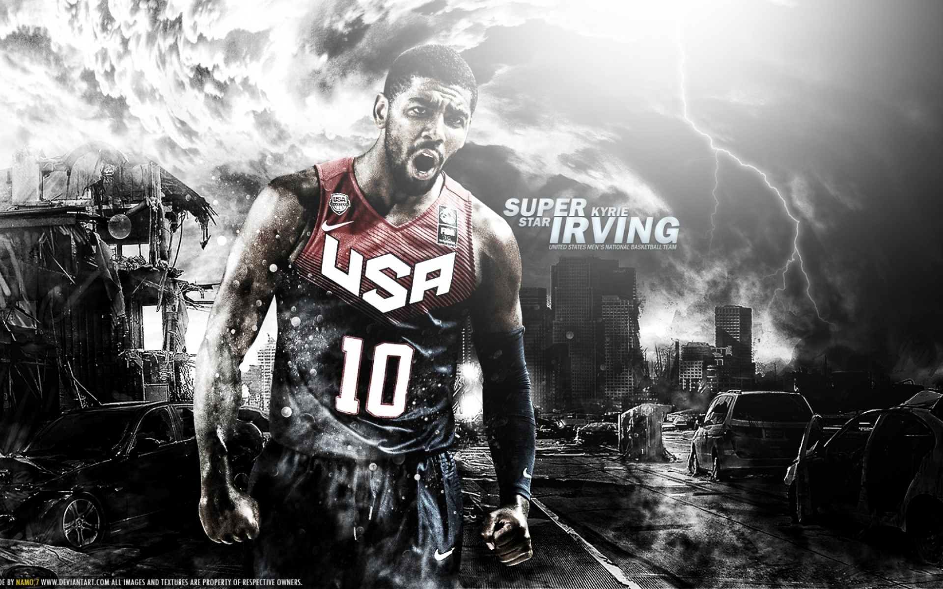 Картинки Kyrie irving, баскетбол, nba, usa фото и обои на рабочий стол