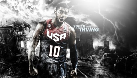 Kyrie irving, баскетбол, nba, usa