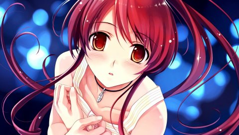 Misaki kurehito, глубокое синее небо