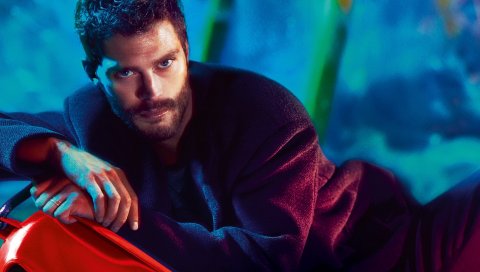 Jamie dornan, брюнетка, актер, знаменитость, фотосессия, gq