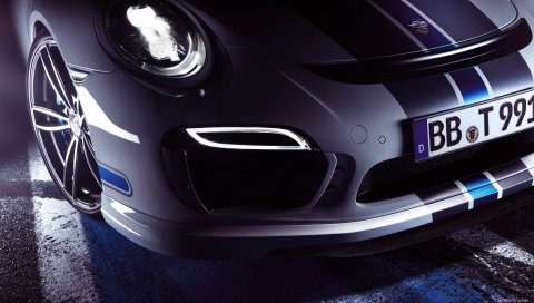 Porsche, 911, porsche 911, турбо, передний бампер