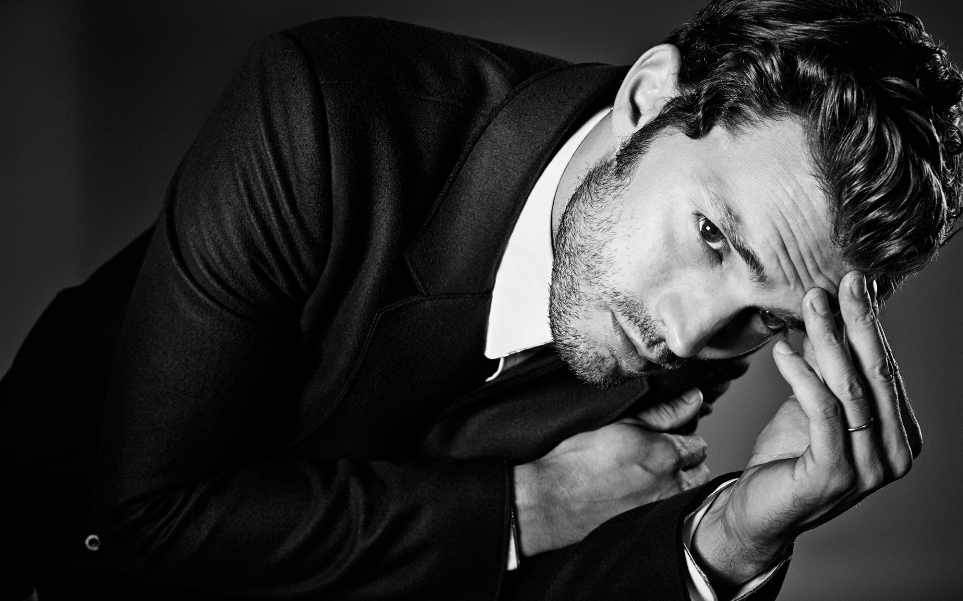 Картинки Jamie dornan, фотосессия, актер, bw, shortlist фото и обои на рабочий стол