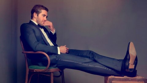 Jake gyllenhaal, актер, знаменитость, смокинг, человек