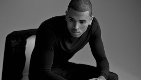 Chris brown, певец, рэпер, хип-хоп, фотосессия, bw