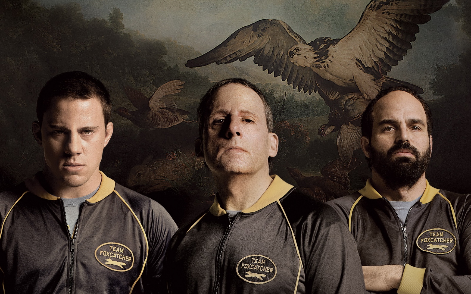 Картинки Foxcatcher, channing tatum, steve carell, mark ruffalo, 2015 фото и обои на рабочий стол