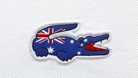 Lacoste, австралия, флаг, логотип