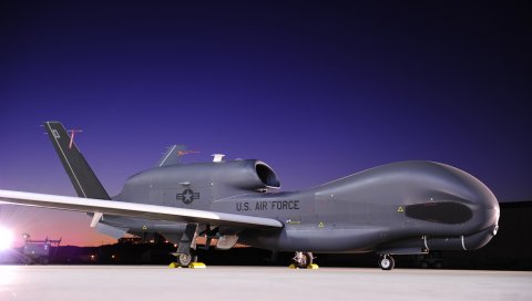 Northrop grumman, rq-4, аэродром, самолет