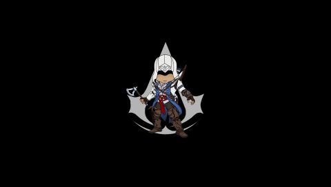 Ac, connor, connor, минимализм, desmond