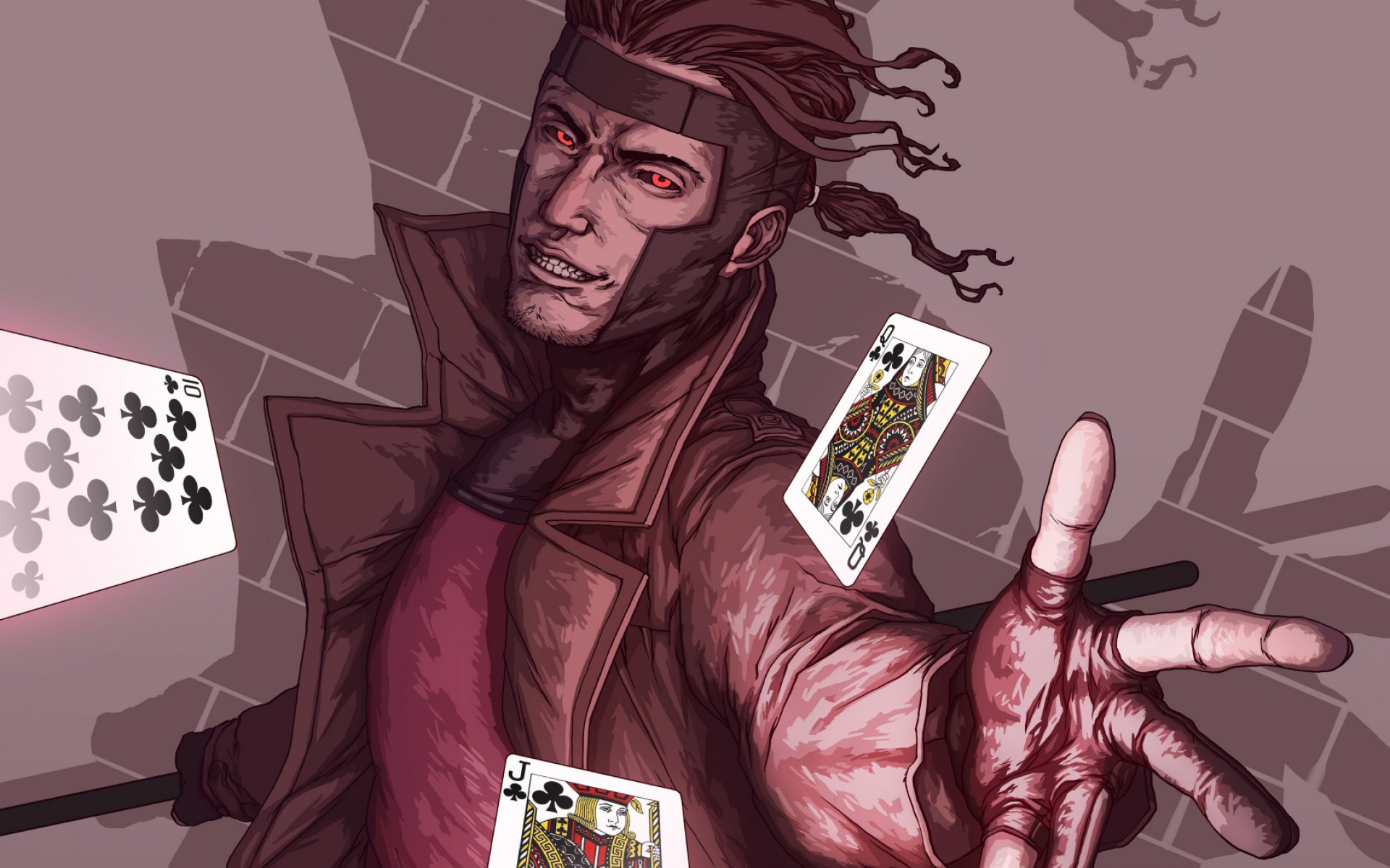 Картинки X-Men, гамбит, Marvel Comics, искусство, мутант фото и обои на рабочий стол