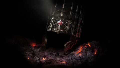 Dark Souls 2 корону старого железного короля, темные души, корону DLC, старого железного короля